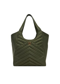 PINKO Torebka Tote Bag Puzzle 104536 A1EU Z99Q Zielony ze sklepu MODIVO w kategorii Torby Shopper bag - zdjęcie 182697319