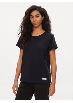 Tommy Hilfiger T-Shirt UW0UW04873 Granatowy Relaxed Fit ze sklepu MODIVO w kategorii Bluzki damskie - zdjęcie 182697379