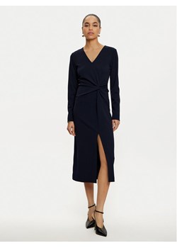 Joseph Ribkoff Sukienka koktajlowa 243308 Granatowy Slim Fit ze sklepu MODIVO w kategorii Sukienki - zdjęcie 182697406