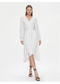 DKNY Sukienka letnia DD3JA479 Biały Regular Fit ze sklepu MODIVO w kategorii Sukienki - zdjęcie 182697477