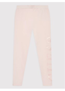 Guess Legginsy J2YB01 J1313 Różowy Slim Fit ze sklepu MODIVO w kategorii Spodnie dziewczęce - zdjęcie 182697516