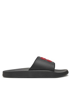 Hugo Klapki Nil Slid mdtpu N 50497864 Czarny ze sklepu MODIVO w kategorii Klapki męskie - zdjęcie 182697575