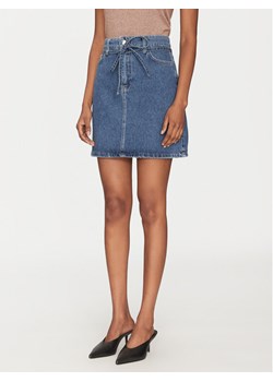 Marella Spódnica jeansowa 2515101021200 Granatowy Regular Fit ze sklepu MODIVO w kategorii Spódnice - zdjęcie 182697585