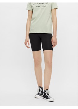 Pieces Kolarki Kiki 17101084 Czarny Slim Fit ze sklepu MODIVO w kategorii Szorty - zdjęcie 182697598