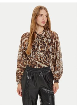 Liu Jo Bluzka WF4151 T4184 Brązowy Regular Fit ze sklepu MODIVO w kategorii Bluzki damskie - zdjęcie 182697625