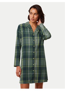 Triumph Koszula nocna Boyfriend NDW X Checks 10216520 Zielony ze sklepu MODIVO w kategorii Koszule nocne - zdjęcie 182697706