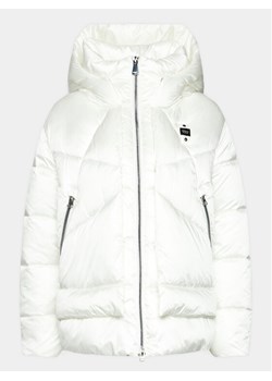 Blauer Kurtka puchowa 23WBLDC02037 Biały Regular Fit ze sklepu MODIVO w kategorii Kurtki damskie - zdjęcie 182697726