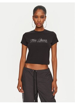 Juicy Couture T-Shirt Mon Amour JCSCT224407 Czarny Slim Fit ze sklepu MODIVO w kategorii Bluzki damskie - zdjęcie 182697746