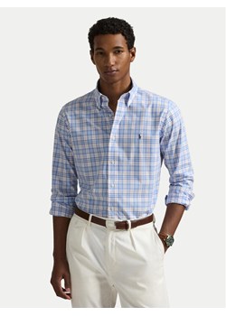 Polo Ralph Lauren Koszula 710968937001 Błękitny Custom Fit ze sklepu MODIVO w kategorii Koszule męskie - zdjęcie 182697787