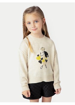 Mayoral Sweter 4359 Beżowy Regular Fit ze sklepu MODIVO w kategorii Swetry dziewczęce - zdjęcie 182697798