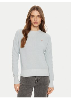 Guess Sweter W4BR08 Z3HM1 Niebieski Regular Fit ze sklepu MODIVO w kategorii Swetry damskie - zdjęcie 182697827
