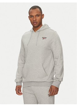 Reebok Bluza 100221785 Szary Regular Fit ze sklepu MODIVO w kategorii Bluzy męskie - zdjęcie 182697856