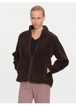 4F Polar 4FWAW24TFLEF285 Brązowy Regular Fit ze sklepu MODIVO w kategorii Bluzy damskie - zdjęcie 182697859