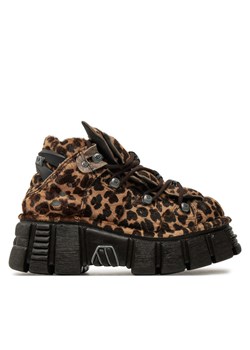 NEW ROCK Sneakersy M-106-C114 Brązowy ze sklepu MODIVO w kategorii Buty sportowe damskie - zdjęcie 182697886