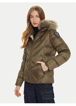 Blauer Kurtka puchowa 24WBLDC03051 Brązowy Regular Fit ze sklepu MODIVO w kategorii Kurtki damskie - zdjęcie 182697936