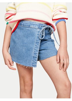 Tommy Hilfiger Szorty jeansowe KG0KG07919 Niebieski Regular Fit ze sklepu MODIVO w kategorii Spodenki dziewczęce - zdjęcie 182697956
