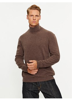 United Colors Of Benetton Golf 1002U2180 Brązowy Regular Fit ze sklepu MODIVO w kategorii Swetry męskie - zdjęcie 182697968