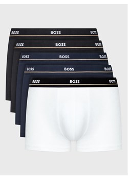 Boss Komplet 5 par bokserek Essential 50475275 Kolorowy ze sklepu MODIVO w kategorii Majtki męskie - zdjęcie 182698036