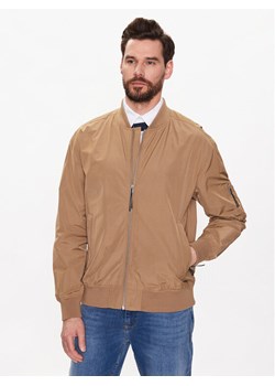 Lindbergh Kurtka bomber 30-321000 Brązowy Regular Fit ze sklepu MODIVO w kategorii Kurtki męskie - zdjęcie 182698037