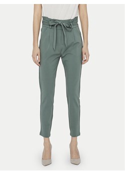 Vero Moda Spodnie materiałowe Eva 10205932 Zielony Loose Fit ze sklepu MODIVO w kategorii Spodnie damskie - zdjęcie 182698057