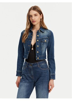 Elisabetta Franchi Kurtka jeansowa BJ-37I-51E2-V620 Niebieski Regular Fit ze sklepu MODIVO w kategorii Kurtki damskie - zdjęcie 182698066