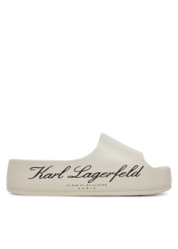 KARL LAGERFELD Klapki Kobo II KL86000 Biały ze sklepu MODIVO w kategorii Klapki damskie - zdjęcie 182698119
