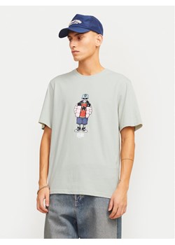 Jack&Jones T-Shirt Eight Skull 12264841 Szary Standard Fit ze sklepu MODIVO w kategorii T-shirty męskie - zdjęcie 182698147