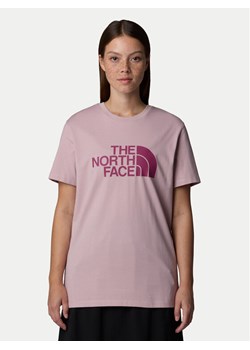 The North Face T-Shirt Easy NF0A8A6G Różowy Loose Fit ze sklepu MODIVO w kategorii Bluzki damskie - zdjęcie 182698157