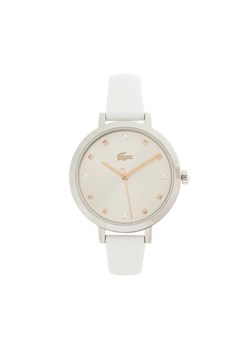 Lacoste Zegarek Riga 2001366 Biały ze sklepu MODIVO w kategorii Zegarki - zdjęcie 182698256