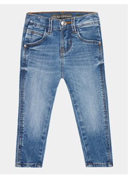 Guess Jeansy K3YA08 D4CA0 Granatowy Skinny Fit ze sklepu MODIVO w kategorii Spodnie chłopięce - zdjęcie 182698437