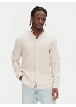 Tommy Jeans Koszula DM0DM20875 Beżowy Regular Fit ze sklepu MODIVO w kategorii Koszule męskie - zdjęcie 182698485