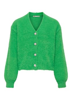 Kids ONLY Kardigan 15306451 Zielony Regular Fit ze sklepu MODIVO w kategorii Swetry dziewczęce - zdjęcie 182698519