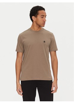 BOSS T-Shirt 50531569 Beżowy Regular Fit ze sklepu MODIVO w kategorii T-shirty męskie - zdjęcie 182698539