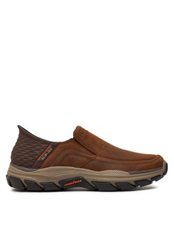 Skechers Półbuty 204810 CDB Brązowy ze sklepu MODIVO w kategorii Półbuty męskie - zdjęcie 182698595