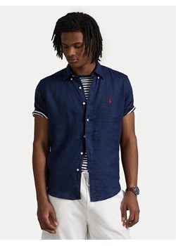 Polo Ralph Lauren Koszula 710968912001 Granatowy Custom Fit ze sklepu MODIVO w kategorii Koszule męskie - zdjęcie 182698646