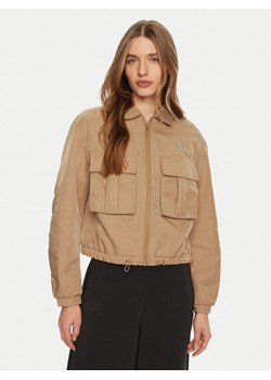 Guess Kurtka przejściowa V5RL03 WGYB0 Brązowy Regular Fit ze sklepu MODIVO w kategorii Kurtki damskie - zdjęcie 182698658