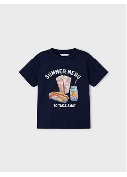 Mayoral T-Shirt 3012 Granatowy Regular Fit ze sklepu MODIVO w kategorii T-shirty chłopięce - zdjęcie 182698787