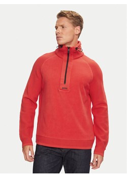 Boss Sweter Zartic 50523167 Czerwony Regular Fit ze sklepu MODIVO w kategorii Swetry męskie - zdjęcie 182698837