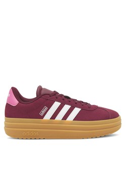 adidas Sneakersy VL Court Bold IH4780 Bordowy ze sklepu MODIVO w kategorii Buty sportowe dziecięce - zdjęcie 182699068