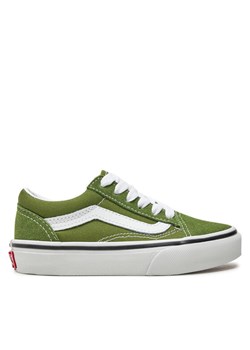 Vans Tenisówki Old Skool VN000CYVCIB1 Zielony ze sklepu MODIVO w kategorii Trampki dziecięce - zdjęcie 182699119