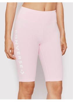 Converse Kolarki 10023211-A01 Różowy Slim Fit ze sklepu MODIVO w kategorii Szorty - zdjęcie 182699159