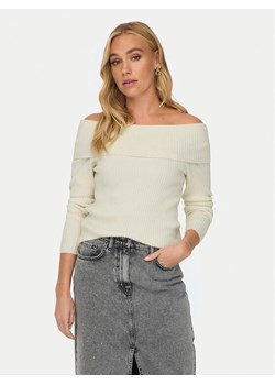 ONLY Sweter Katia 15311830 Écru Regular Fit ze sklepu MODIVO w kategorii Swetry damskie - zdjęcie 182699189