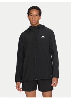 adidas Kurtka do biegania Run It IL7230 Czarny Regular Fit ze sklepu MODIVO w kategorii Kurtki męskie - zdjęcie 182699228