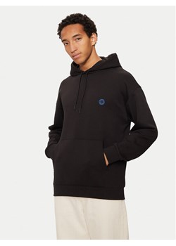 Hugo Bluza Nottyo 50522381 Czarny Regular Fit ze sklepu MODIVO w kategorii Bluzy męskie - zdjęcie 182699427