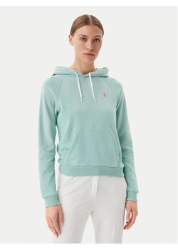 Polo Ralph Lauren Bluza 211935583003 Zielony Regular Fit ze sklepu MODIVO w kategorii Bluzy damskie - zdjęcie 182699457
