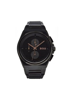 Boss Zegarek Steer 1514068 Czarny ze sklepu MODIVO w kategorii Zegarki - zdjęcie 182699458