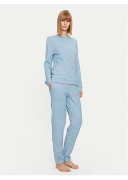 Selmark Piżama Espiga P6473 Niebieski Regular Fit ze sklepu MODIVO w kategorii Piżamy damskie - zdjęcie 182699507