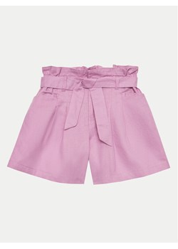 United Colors Of Benetton Szorty materiałowe 4BE7C902D Fioletowy Relaxed Fit ze sklepu MODIVO w kategorii Spodenki dziewczęce - zdjęcie 182699556