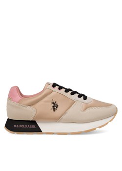 U.S. Polo Assn. Sneakersy KITTY002A Beżowy ze sklepu MODIVO w kategorii Buty sportowe damskie - zdjęcie 182699599