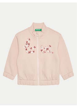 United Colors Of Benetton Bluza 39M2G503J Różowy Oversize ze sklepu MODIVO w kategorii Bluzy dziewczęce - zdjęcie 182699618